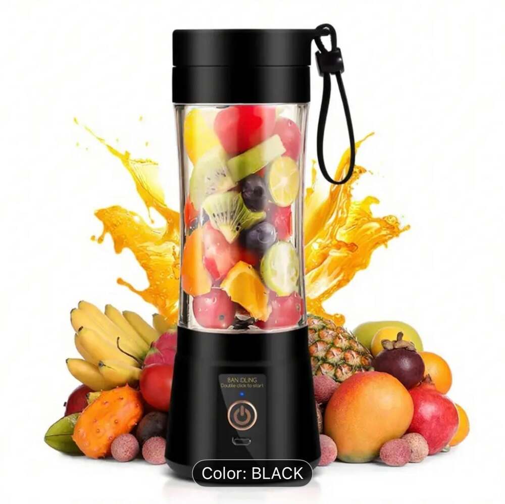 Eternal Lifestyle Cordless Portable Blender Personal Size 2000mAh USB Rechargeab